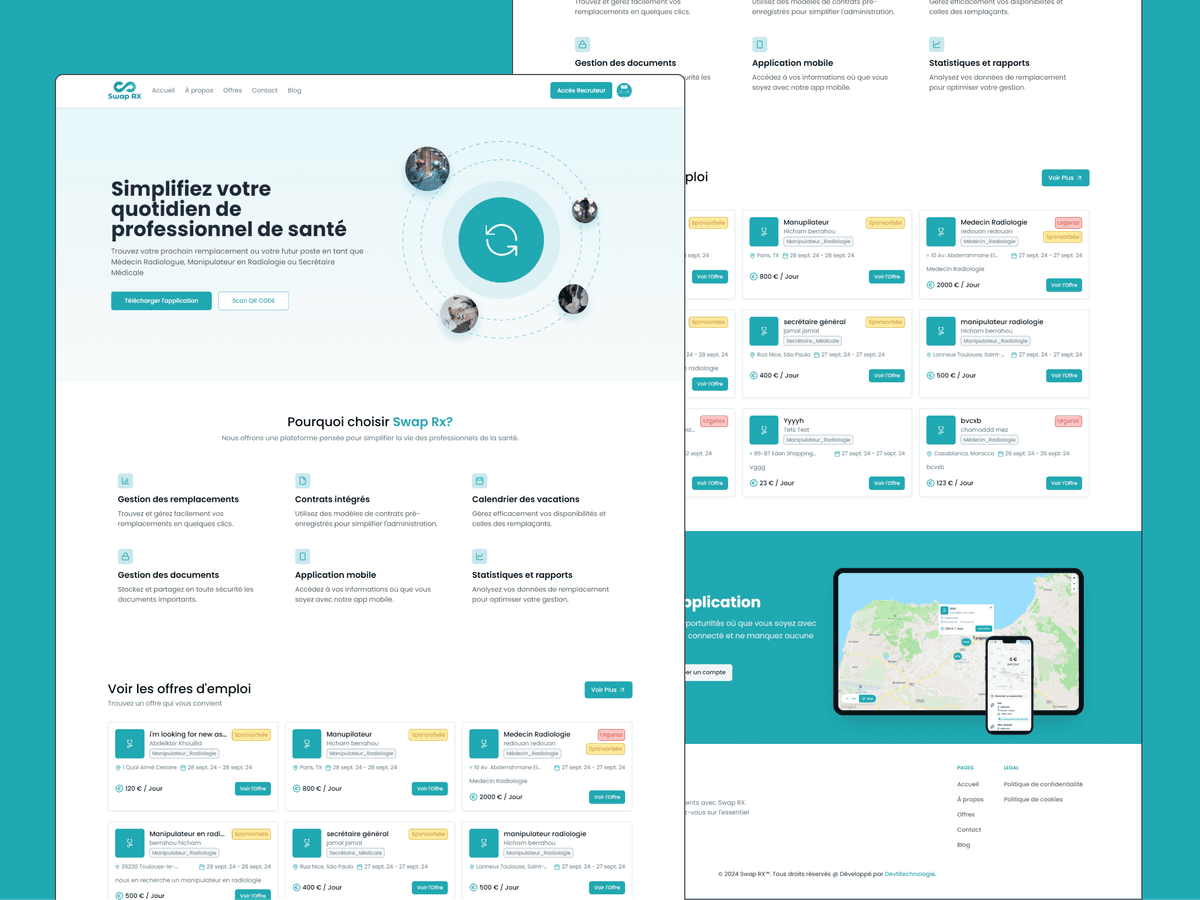 SwapRX | Radiology Replacement Platform