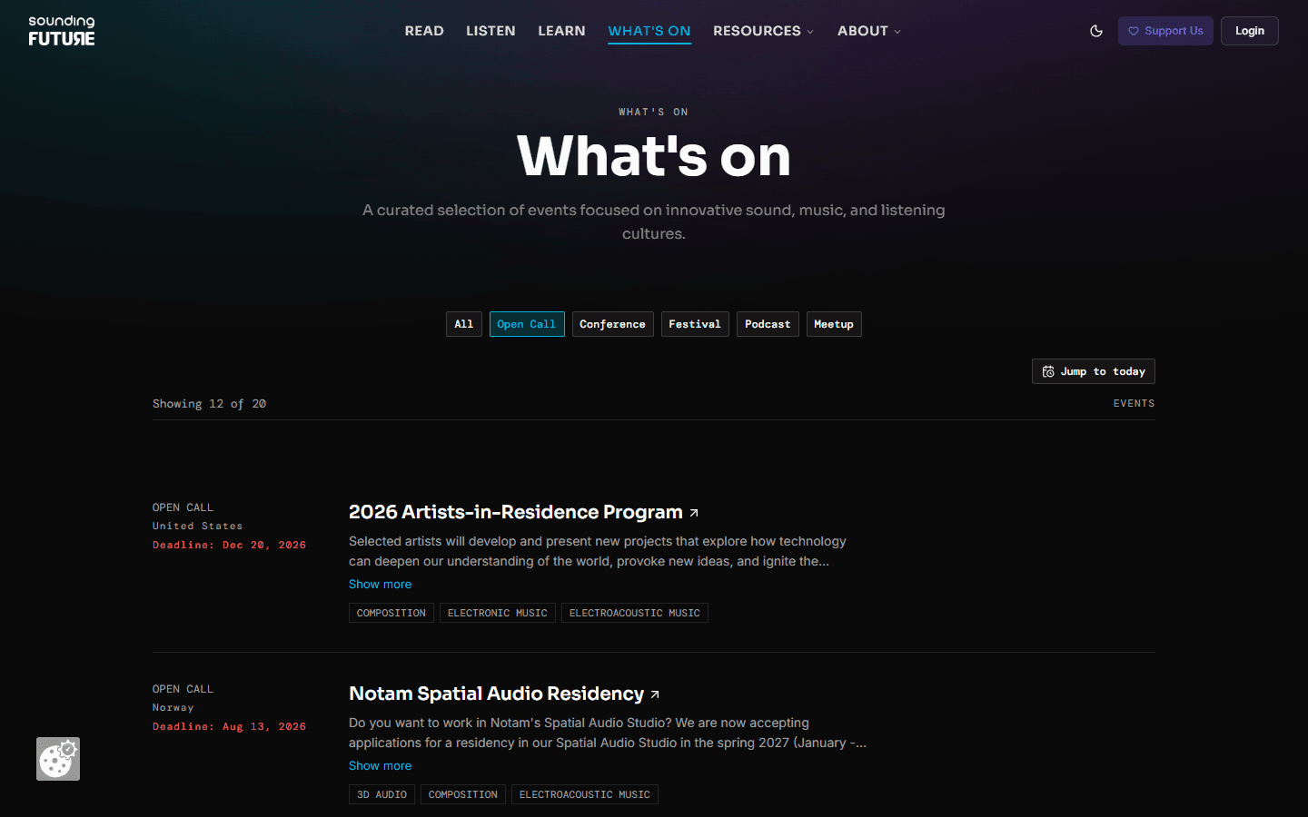 What's on